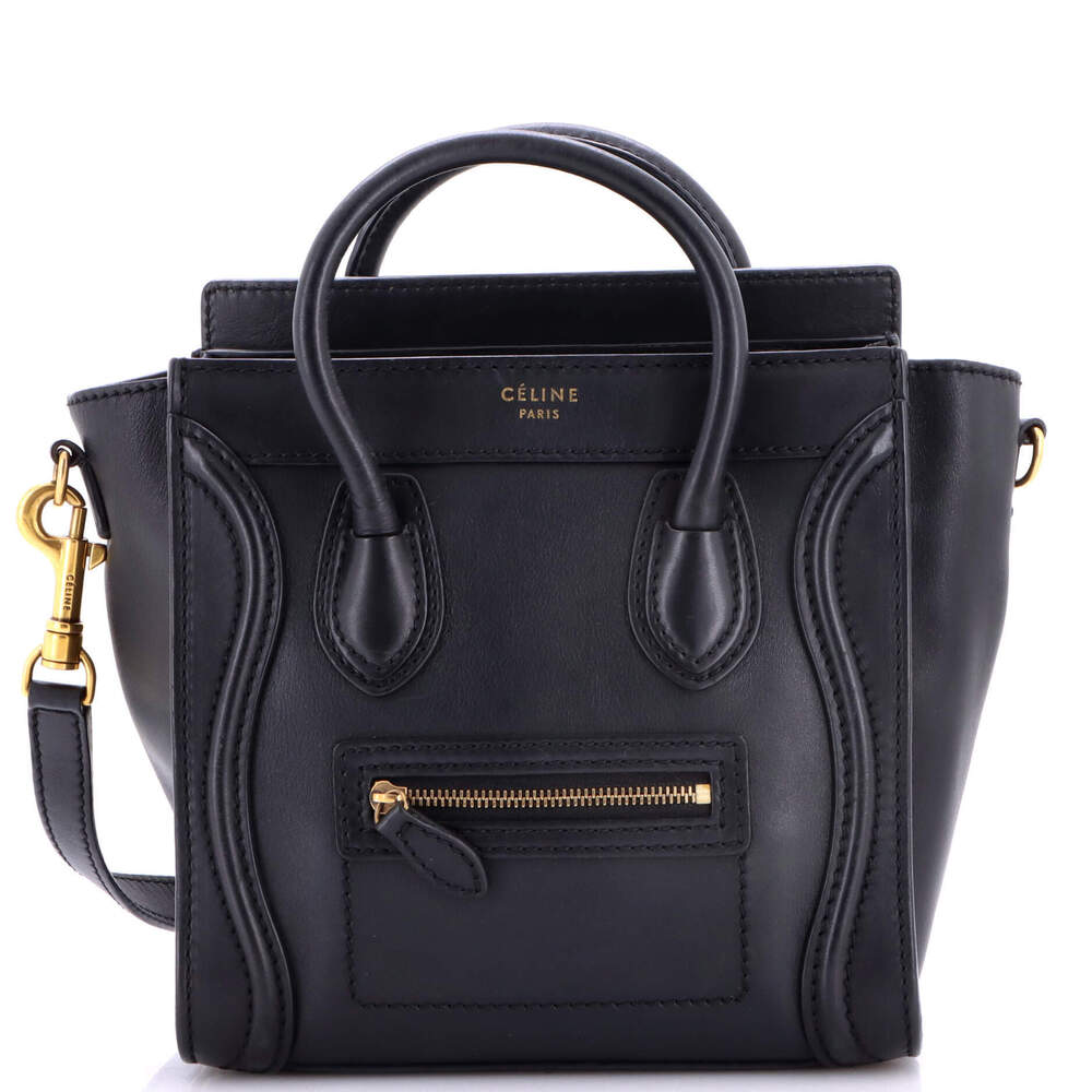 Celine Nano Luggage Bag Smooth Leather